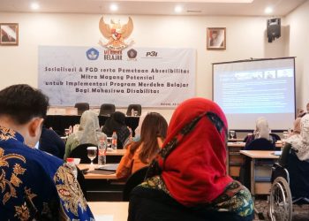 Ketua PSLD UB Apresiasi Acara Pemetaan Aksesibilitas Mitra Magang Potensial untuk Mahasiswa Disabilitas UB